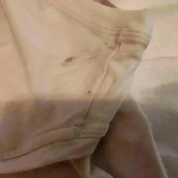 Athleta Tank Top light pink cream white running yoga gym Sleeveless crewneck - Picture 7 of 9